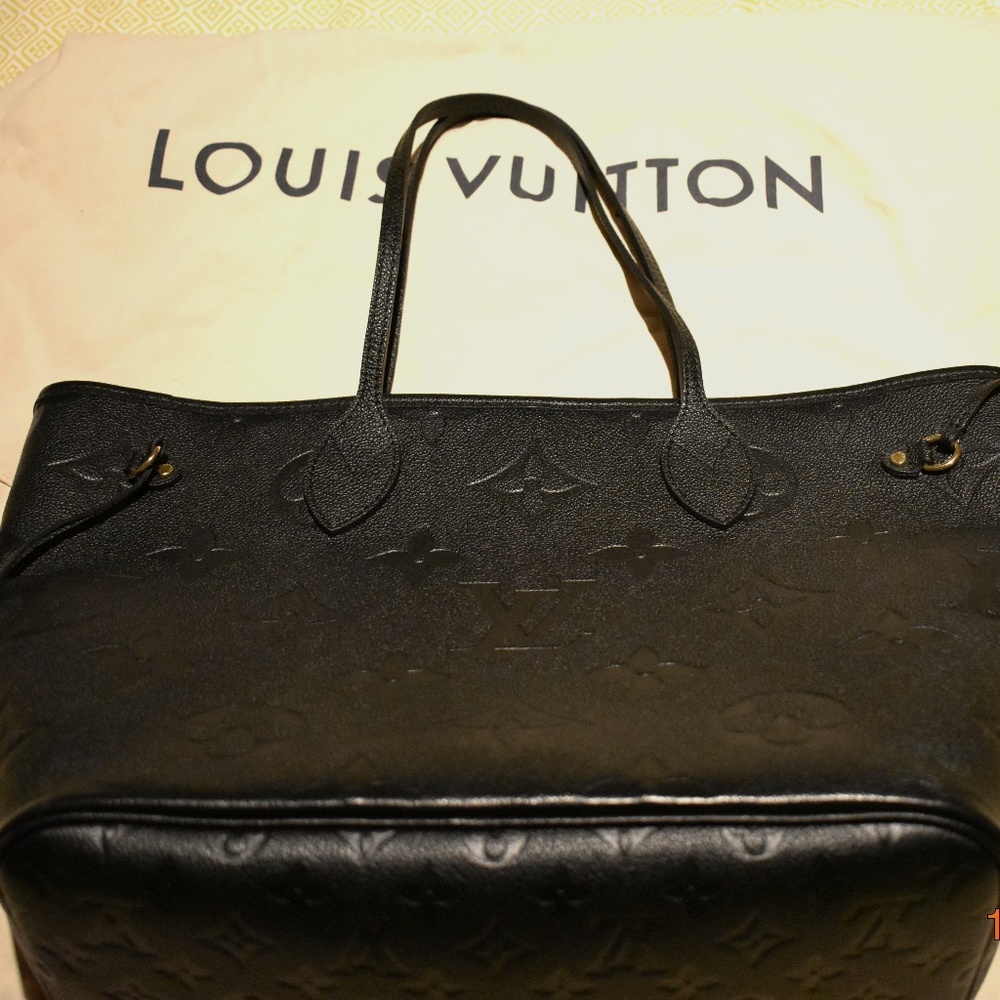 Louis Vuitton Neverfull MM Monogram Empreinte Leather